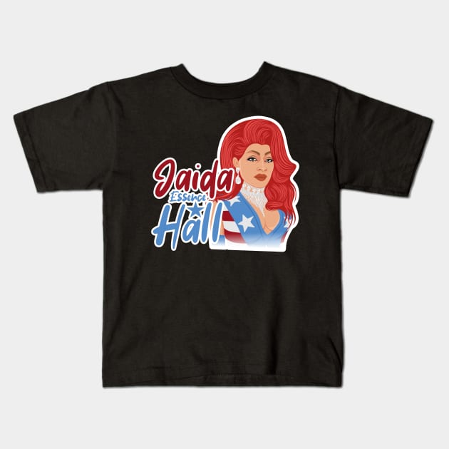 Jaida Essence Hall : drag race season 12 Kids T-Shirt by Amelia Emmie